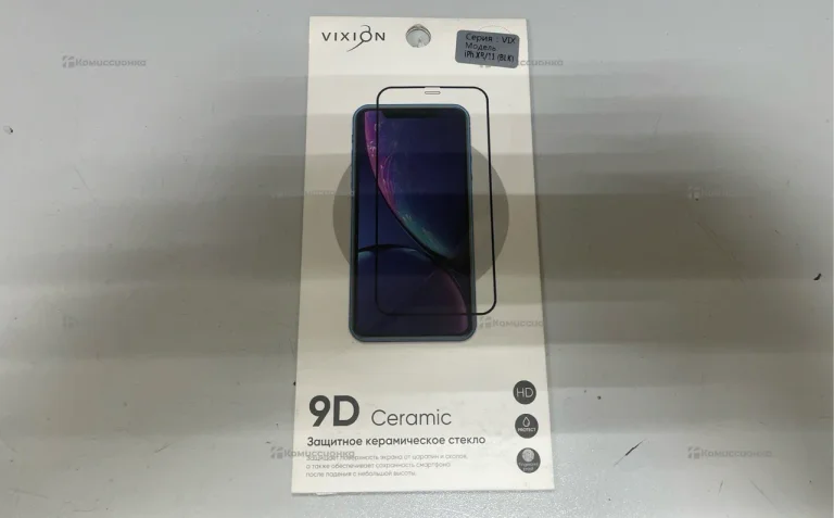 Защитное стекло керамическое для iPhone XR/11 (черный)