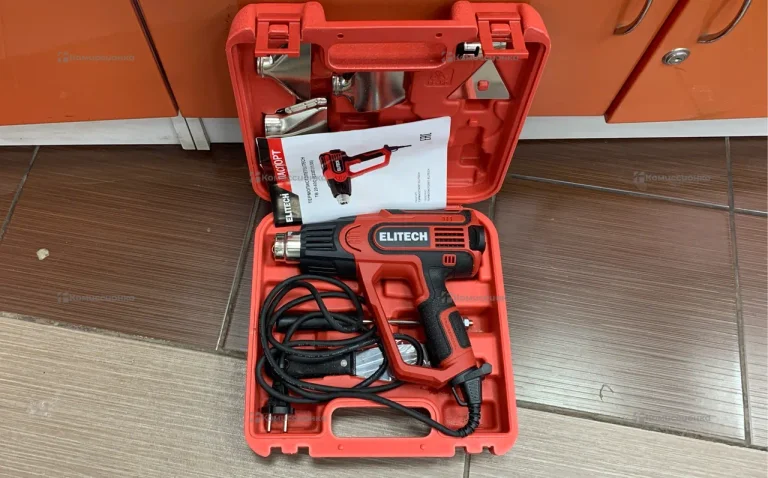 Строительный фен термопистолет Elitech TB20-60c
