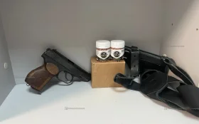 Купить Пневматический пистолет Baikal MP-654K б/у , в Тюмень Цена:9990рублей