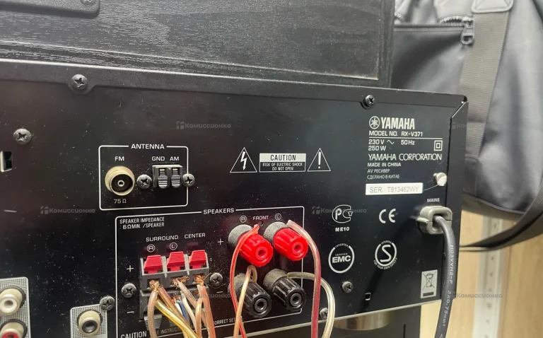 Ресивер Yamaha + 5 колонок