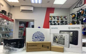 Купить Видеодомофон Tantos Amelie  полный комплект б/у , в Тюмень Цена:5450рублей