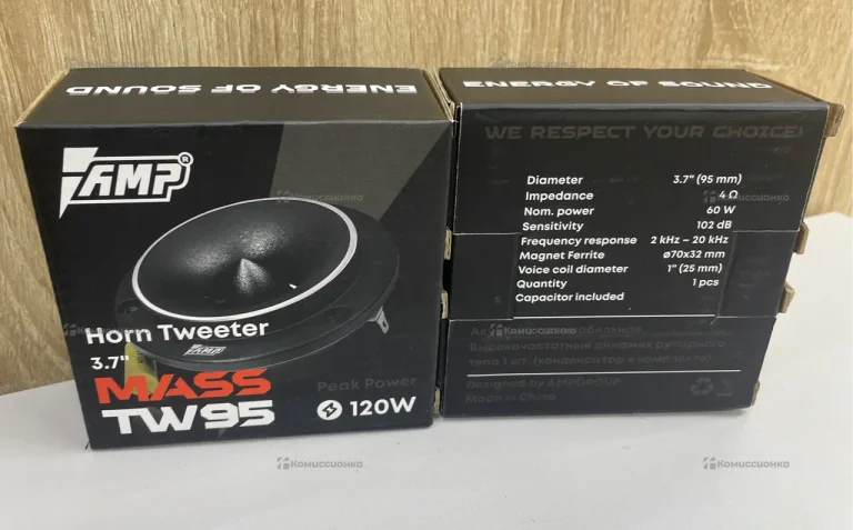 Колонка AMP Mass TW95 x2
