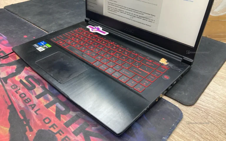 Ноутбук MSI Thin GF63 12UC