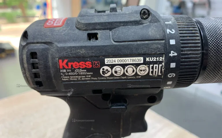 Шуруповёрт Kress ku212