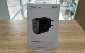 Купить USB Power adapter PERO TC26 GaN USB-A + USB-C, 30W б/у , в Симферополь Цена:690рублей