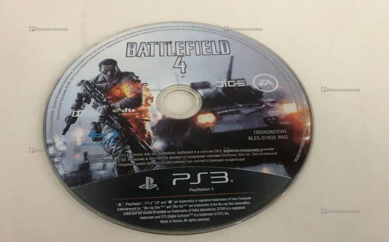 Диск BATTLEFIELD 4 ps3